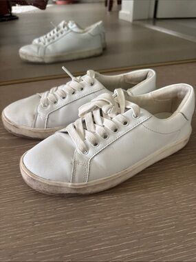 Sam Edelman Ethyl Low Top White Sneakers